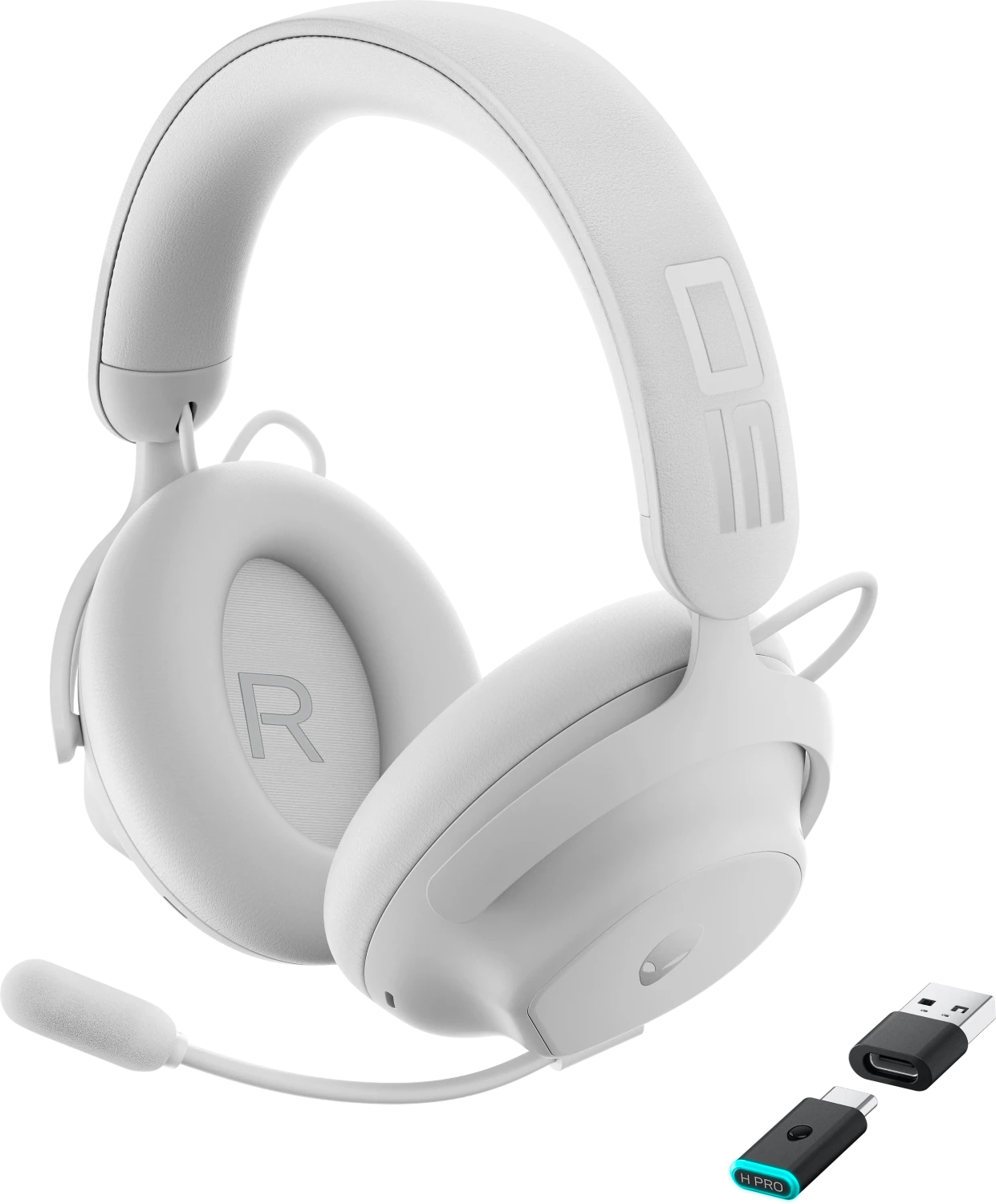 Dell Alienware Pro Wireless Gaming Headset Lunar Light