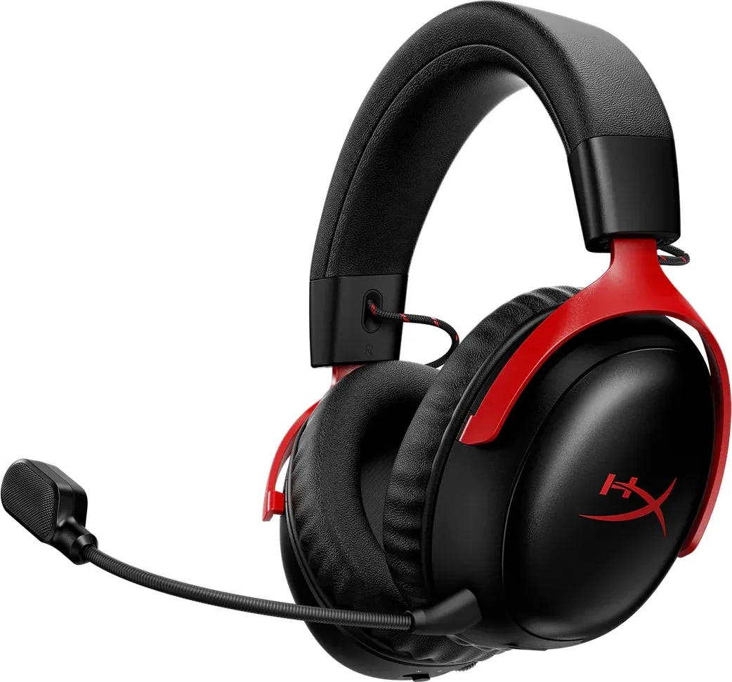 HP HyperX Cloud III S Wireless schwarz/rot